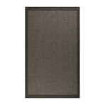 Serenity Largo Modern Rug // Black (2'4"L x 10'9"W)