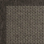 Serenity Largo Modern Rug // Black (2'4"L x 10'9"W)