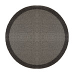 Serenity Largo Modern Rug // Black (2'4"L x 10'9"W)