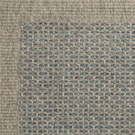 Serenity Largo Modern Rug // Lt Blue (2'4"L x 10'9"W)