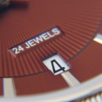 Boschett Timepieces Legacy Automatic // Brown + Stainless Steel