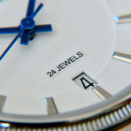 Boschett Timepieces Legacy Automatic // White + Stainless Steel