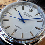 Boschett Timepieces Legacy Automatic // White + Stainless Steel