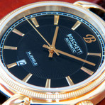 Boschett Timepieces Legacy Automatic // Black + Yellow Gold