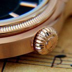 Boschett Timepieces Legacy Automatic // Black + Rose Gold