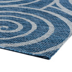 Veranda Varya Transitional Rug // Indigo (2'7"L x 7'3"W)