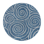 Veranda Varya Transitional Rug // Indigo (2'7"L x 7'3"W)