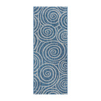 Veranda Varya Transitional Rug // Indigo (2'7"L x 7'3"W)