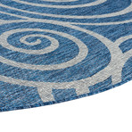 Veranda Varya Transitional Rug // Indigo (2'7"L x 7'3"W)