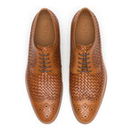 The Preston Woven Derby // Cognac (Euro: 45)