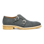 The Rook Double Monkstrap // Grey (Euro: 39)