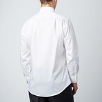 Classic Fit Button-Up Shirt // White (L)