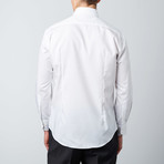 Slim Fit Button-Up Shirt // White (2XL)