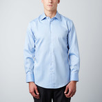 Classic Fit Button-Up Shirt // Light Blue (M)