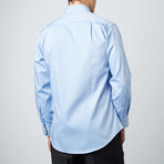 Classic Fit Button-Up Shirt // Light Blue (L)