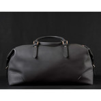 Soft Touch Bag // Black (Black Interior)