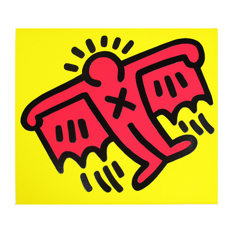 Keith Haring // Icons (D) – X Man // 1990