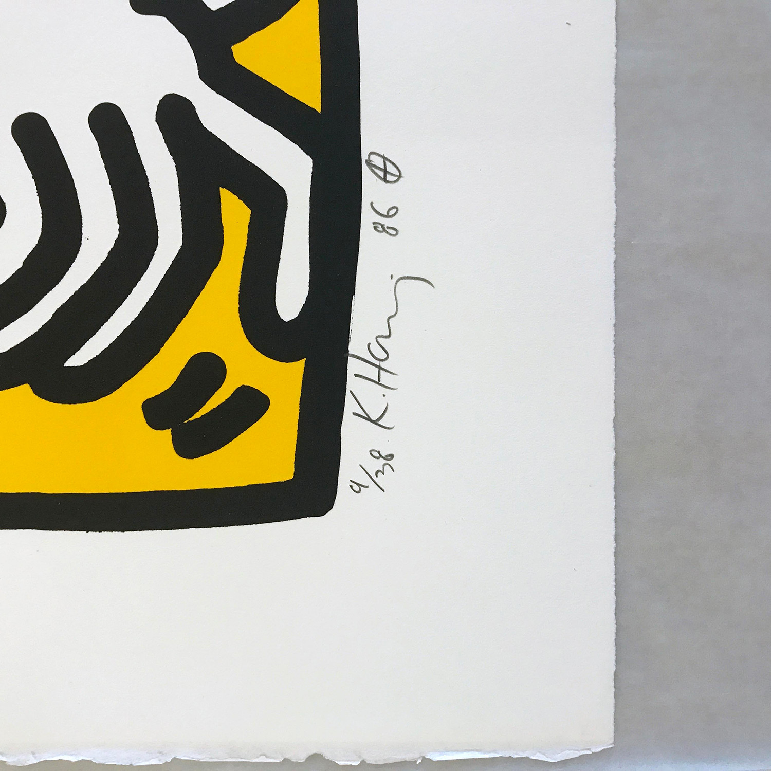 Keith Haring // Untitled // 1986 - Hamilton-Selway - Touch of Modern