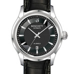 Boschett Timepieces Legacy Automatic // Black + Stainless Steel