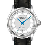 Boschett Timepieces Legacy Automatic // White + Stainless Steel