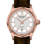 Boschett Timepieces Legacy Automatic // White + Rose Gold