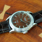 Boschett Timepieces Legacy Automatic // Brown + Stainless Steel