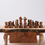 Rustic Chess Set // Large