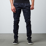 Fun Distressed Chino // Midnight Indigo (32WX34L)