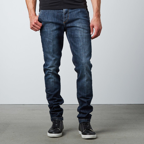 Rey Denim Chino // Dark Fade (30WX32L)