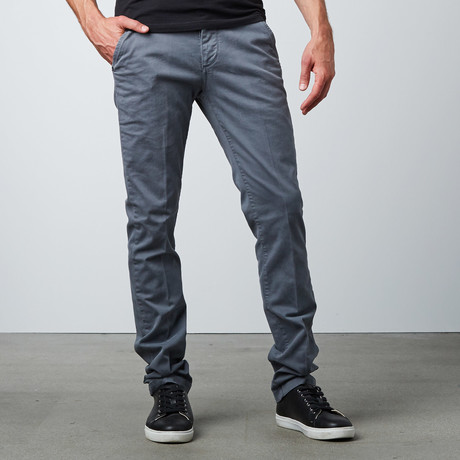 Rey Denim Chino // Cement (30WX32L)