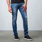 New York Slim Denim // Medium Whisker (30WX32L)