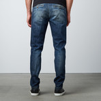 Shanghai Faded Denim Chino // Dark Wash (36WX34L)