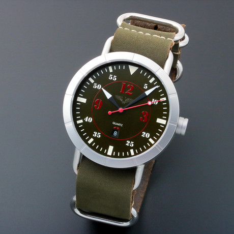 Peregrine Squadron Pilot Quartz // Limited Edition // PSA-SB-3G // Unworn