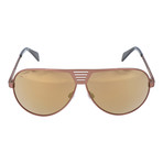 Thin Rim Square Aviator // Copper