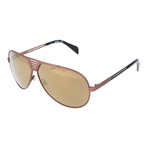 Thin Rim Square Aviator // Copper