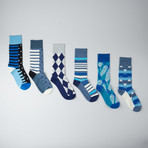 Aristocrat Reflect Crew Socks // Pack of 6