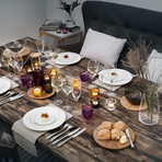 Bruk Bone China Plate // Set of 4