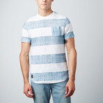 Rocco Long Curved Tee // White (S)