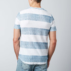 Rocco Long Curved Tee // White (S)