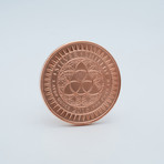 Liberty Or Death Coin Ring // Copper (Size 9)