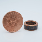 Liberty Or Death Coin Ring // Copper (Size 9)