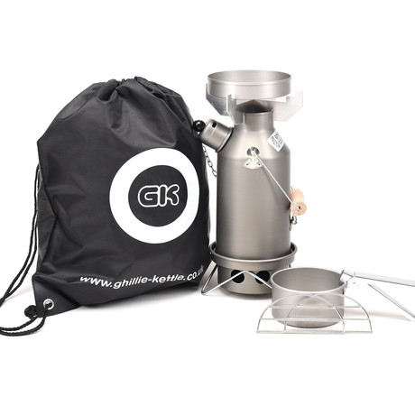 Maverick // 0.5L // Kettle + Cook Kit (Silver Anodized)