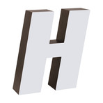 Letter H