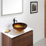 Midas Glass Vessel Sink