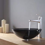 Virtus Single Hole Single-Handle Vessel Bathroom Faucet