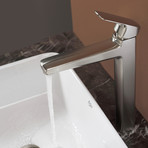 Virtus Single Hole Single-Handle Vessel Bathroom Faucet