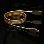THOR Charging Cable // Gold (Apple Lightning)