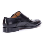 Douglas Wing-Tip Double Monkstrap // Black (Euro: 41)