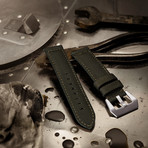 Aeromeister Watch Strap // Military Canvas Green // S07