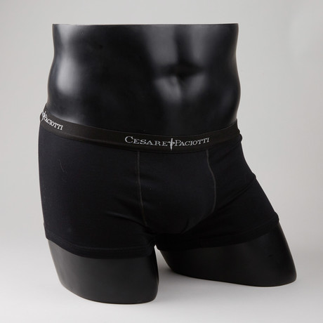 Soft Boxer Brief // Black (XS)